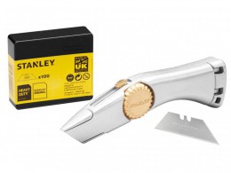STANLEY� Hand Tools Retractable Blade Heavy-Duty Titan Trimming Knife & 100 Blades &pound;26.95